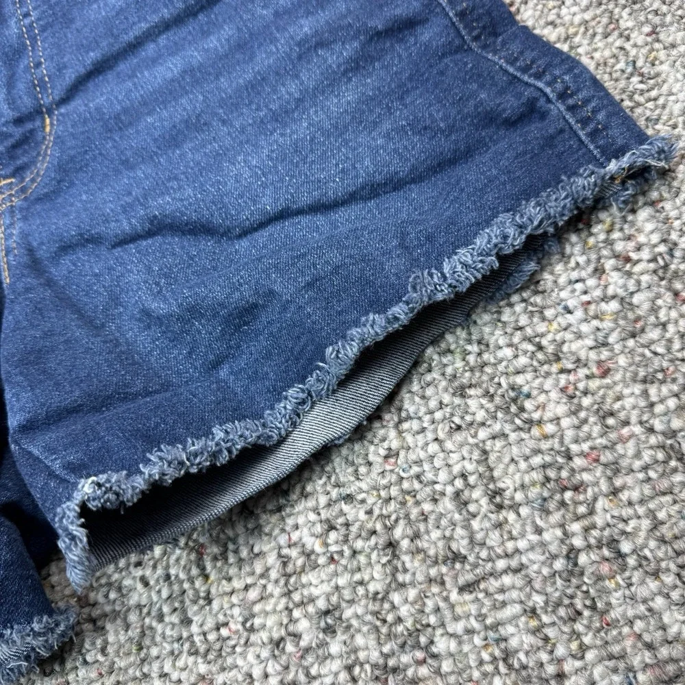 Levi's Shorts Womens 4 Fits 26x4.5 Cut Off Heritage High Rise Blue Denim